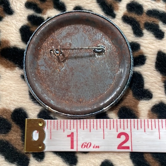 DAVID BOWIE 👩🎤Vintage Rock Button Pin Pinback 70s Ziggy Stardust Collectible - Picture 6 of 16